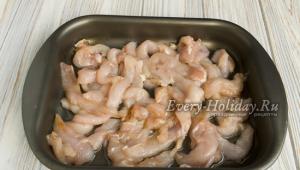 Баклажаны с курицей: рецепты, секреты приготовления Запеченные баклажаны с куриным