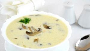 Сырный крем-суп - пошаговые рецепты приготовления с курицей, картофелем, грибами или морепродуктами Крем суп из плавленного сыра рецепт
